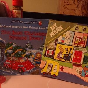 Richard Scarry Holiday and House Books